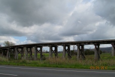 Yarra Valley Melba Highway old rail bridge 2017